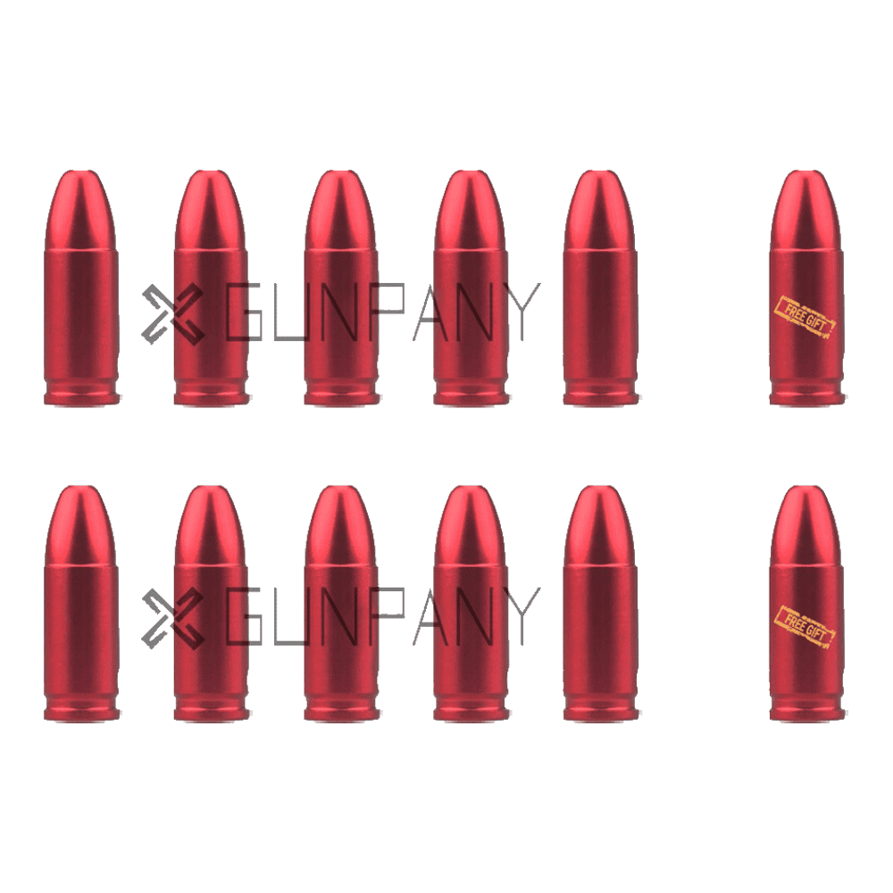 Холостые патроны Gunpany 9мм 12 шт. Холостые патроны Gunpany 9мм 12 шт.