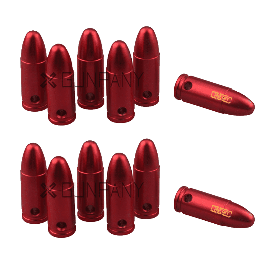 Холостые патроны Gunpany 9мм 12 шт. Холостые патроны Gunpany 9мм 12 шт.