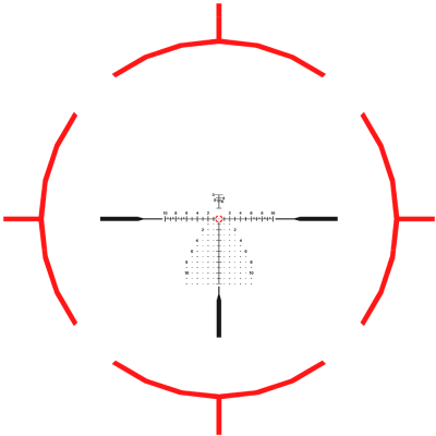 Оптический прицел Vector Optics Continental x6 2-12x44 RAR FFP 34мм