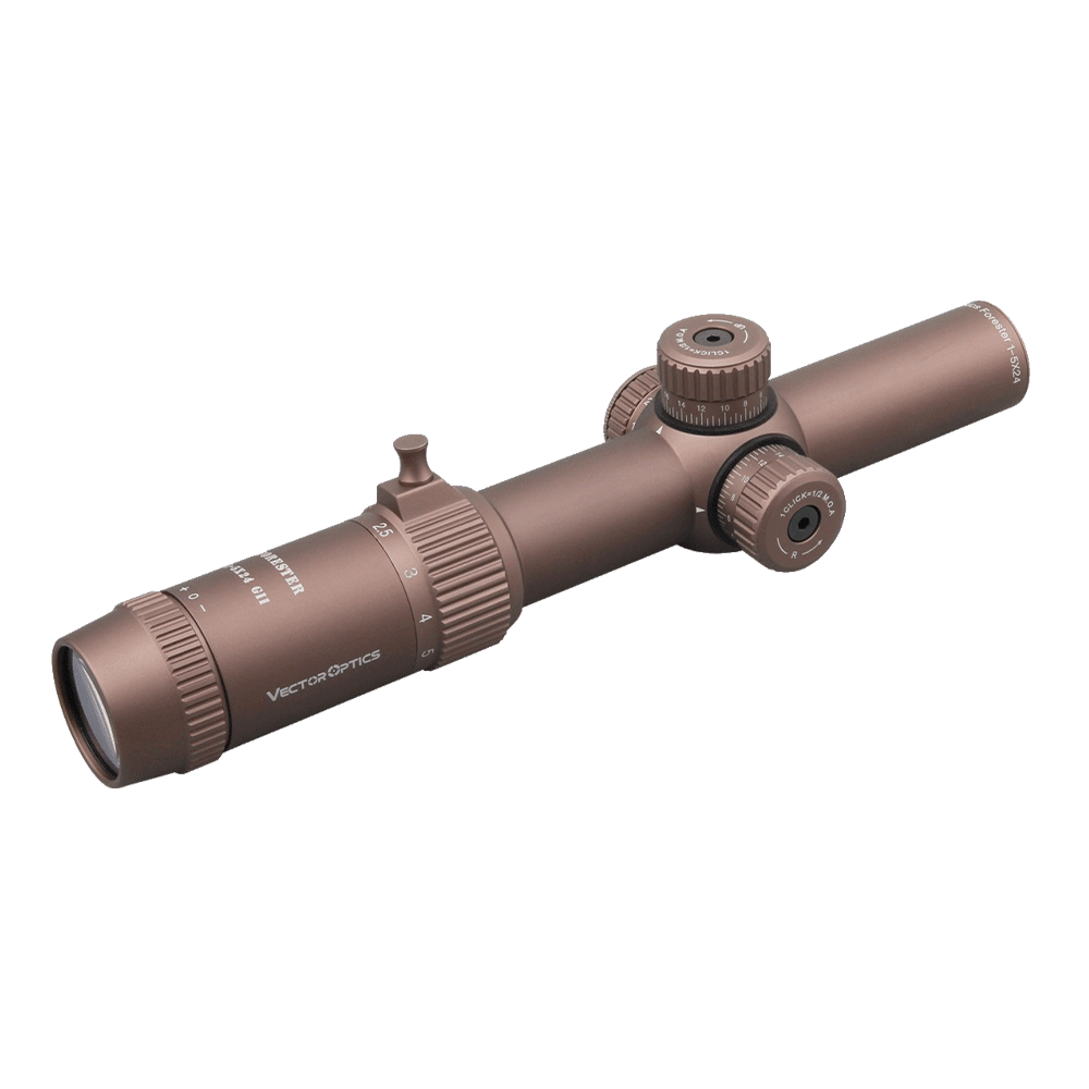 Оптический прицел Forester 1-5x24 SFP Gen II FDE