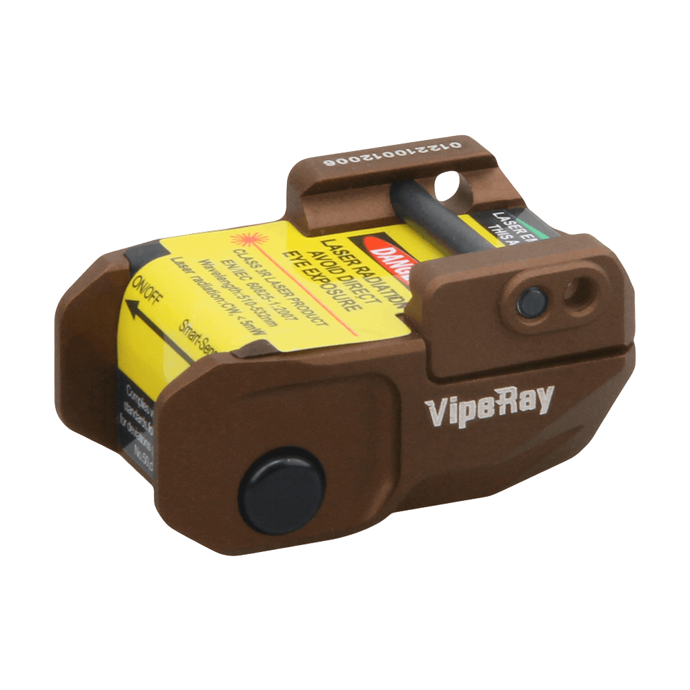 Лазерный целеуказатель VipeRay Scrapper Subcompact Green Laser FDE