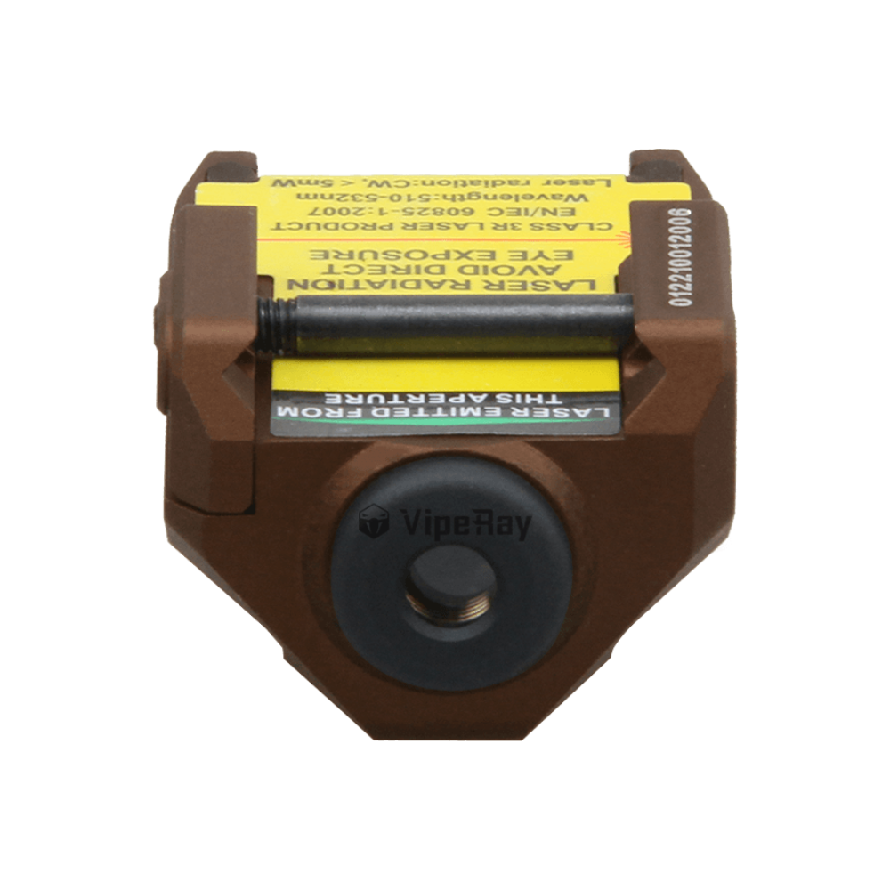 Лазерный целеуказатель VipeRay Scrapper Subcompact Green Laser FDE