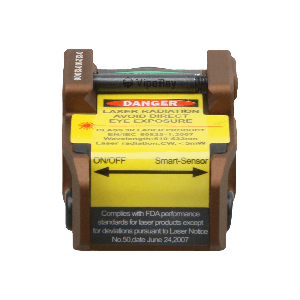 Лазерный целеуказатель VipeRay Scrapper Subcompact Green Laser FDE