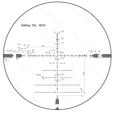 Оптический прицел Vector Optics Orion Pro Max 3-18x50 HD SFP