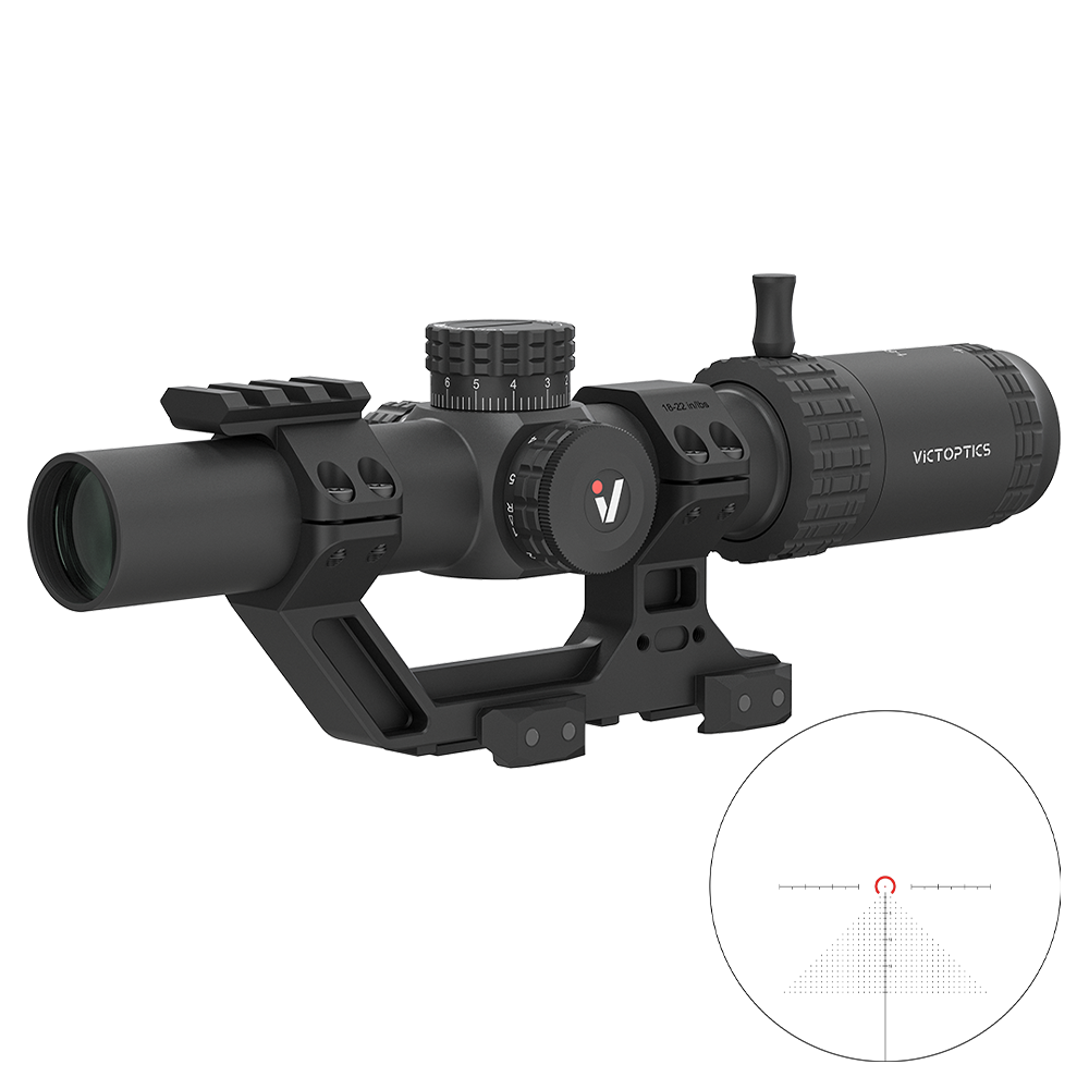 Оптический прицел VictOptics S6 1-6x24 LPVO SFP с креплением