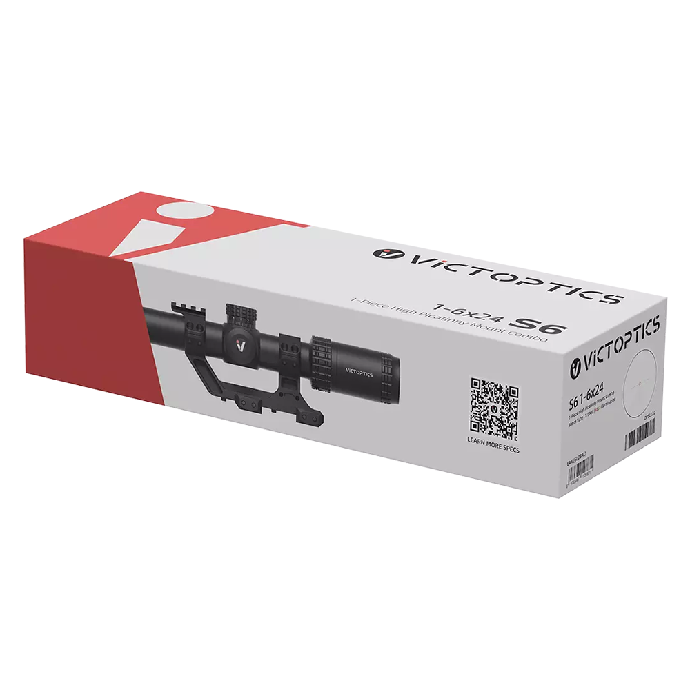 Оптический прицел VictOptics S6 1-6x24 LPVO SFP с креплением