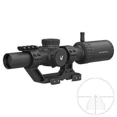 VictOptics S6 1-10x24 LPVO SFP с креплением