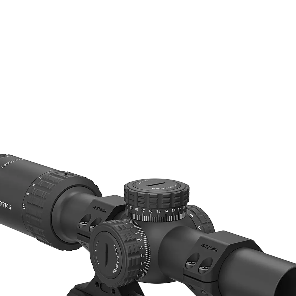 Оптический прицел VictOptics S10 1-10x24i LPVO Fiber SFP с креплением