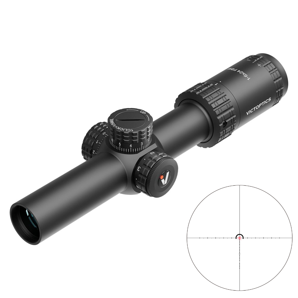 Оптический прицел VictOptics S6 1-6x24i Fiber LPVO