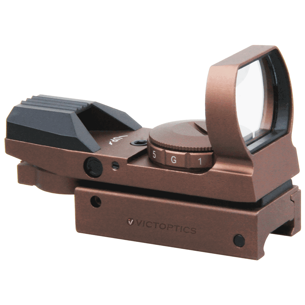 Коллиматорный прицел VictOptics 1x23x34 Coyote FDE Коллиматорный прицел VictOptics 1x23x34 Coyote FDE