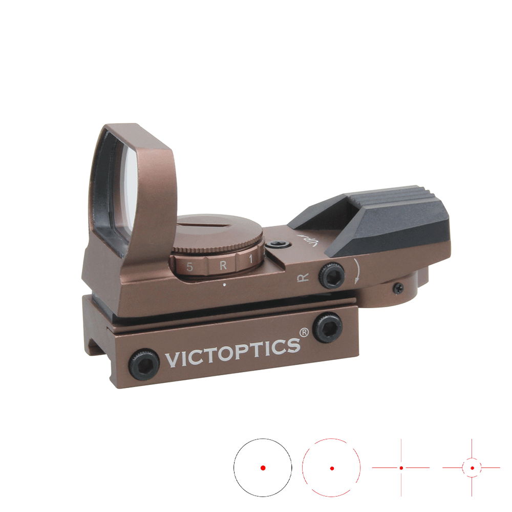 Коллиматорный прицел VictOptics 1x23x34 Coyote FDE