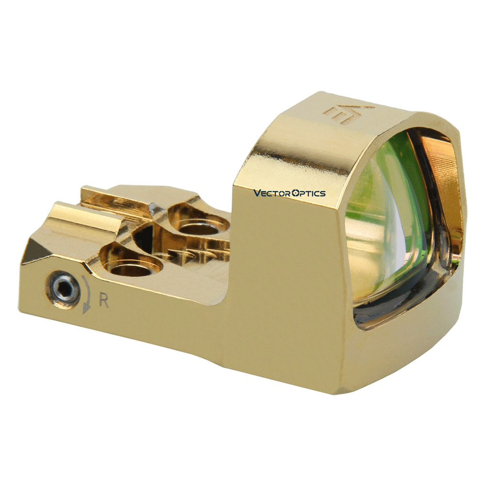 Коллиматорный прицел Vector Optics Frenzy-S 1x17x24 AUT Gold Plated Коллиматорный прицел Vector Optics Frenzy-S 1x17x24 AUT Gold Plated