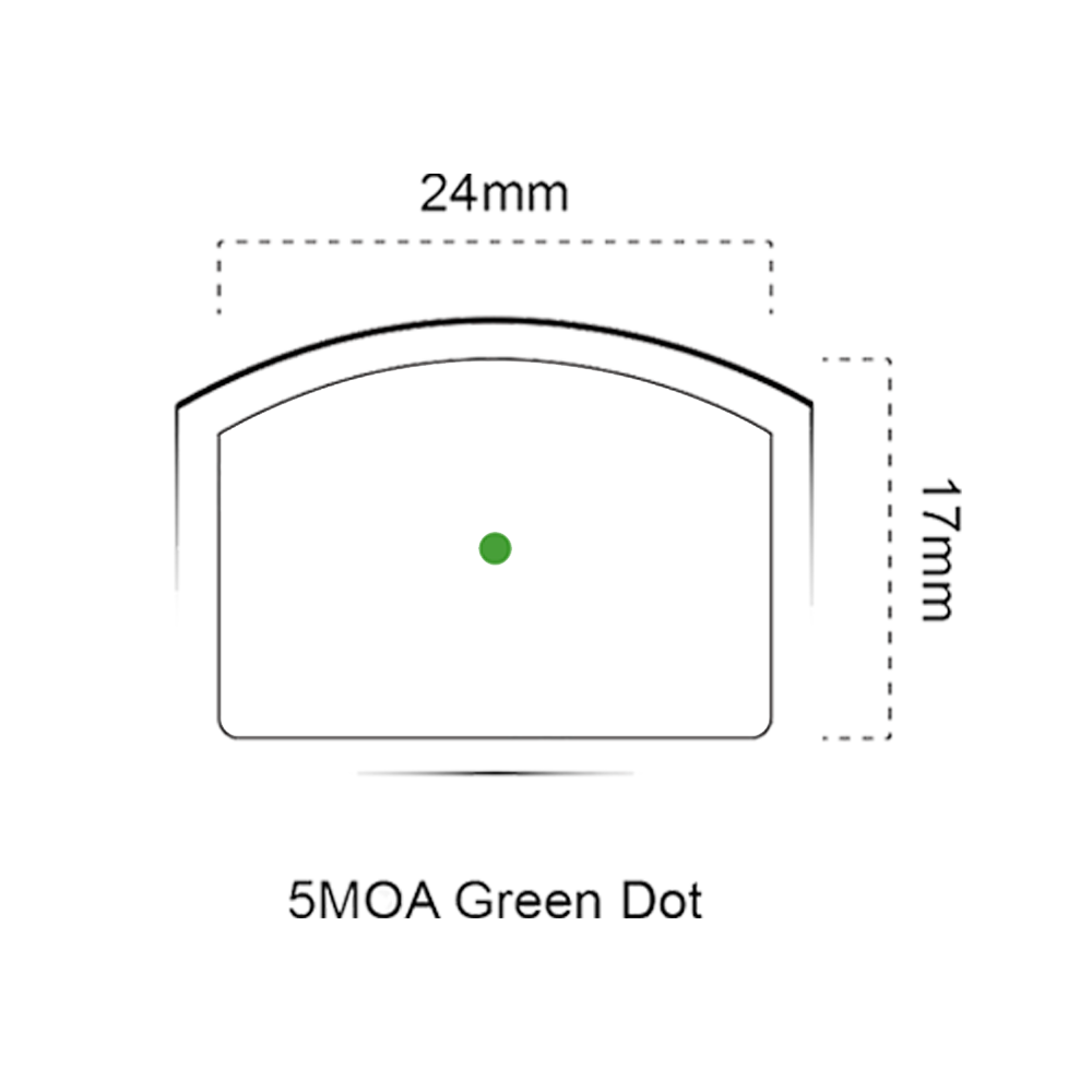 Коллиматорный прицел Vector Optics Frenzy 1x17x24 Green Dot Коллиматорный прицел Vector Optics Frenzy 1x17x24 Green Dot