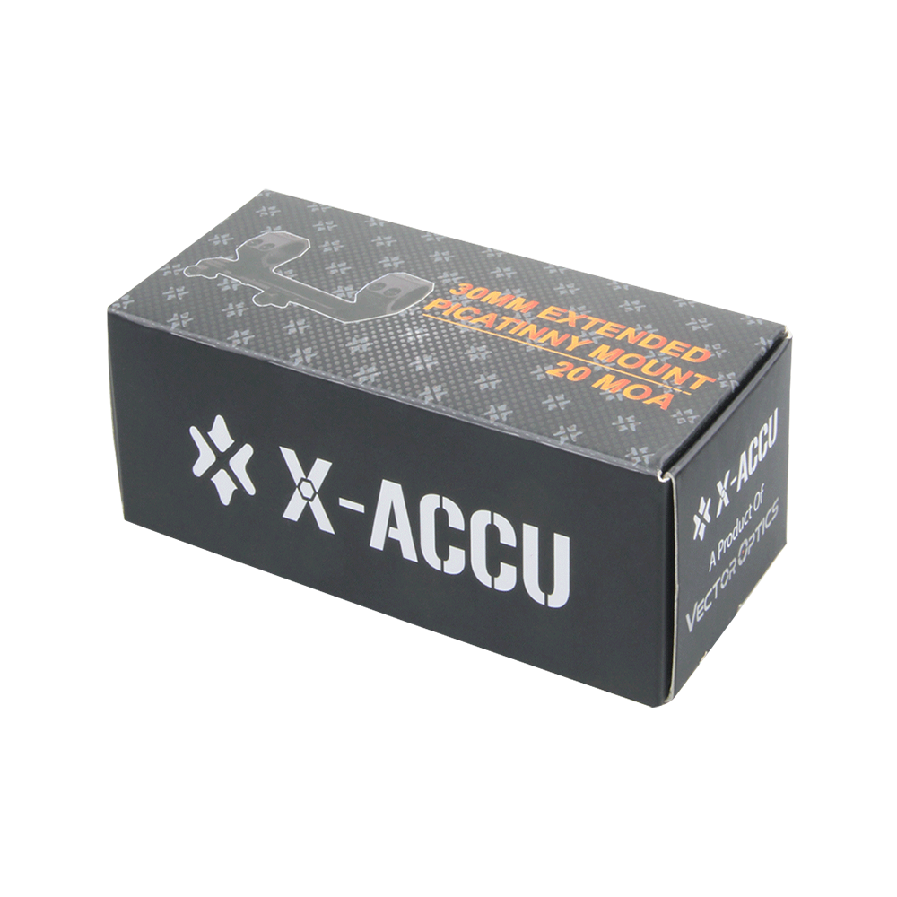 Крепление для прицелов X-ACCU 30mm Picatinny AR black Крепление для прицелов X-ACCU 30mm Picatinny AR black