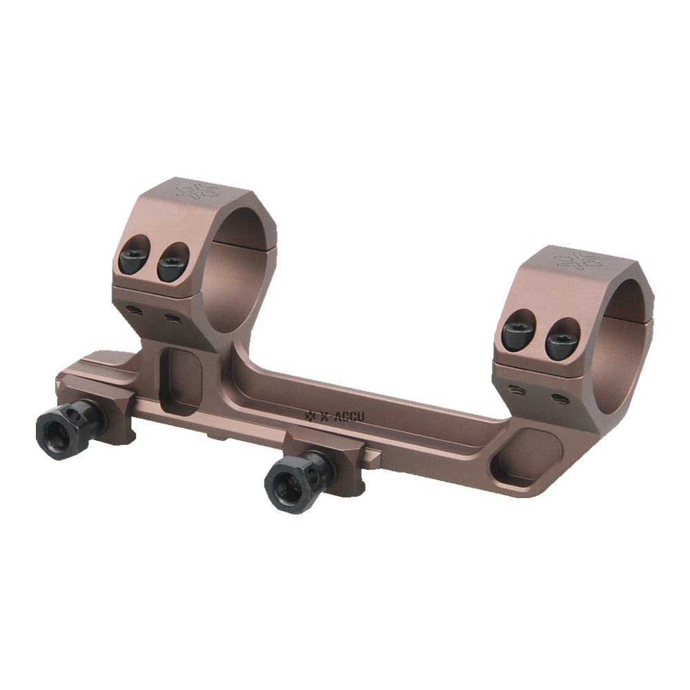 Крепление для прицелов X-ACCU 30mm Picatinny AR Coyote FDE