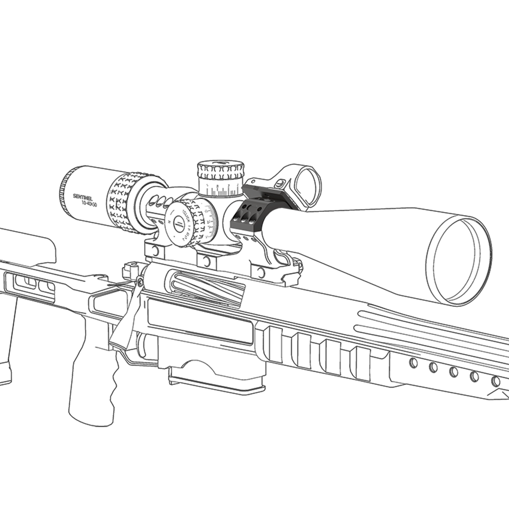 Кольца для прицела X-ACCU 30mm Mount Assembly Kit комплект
