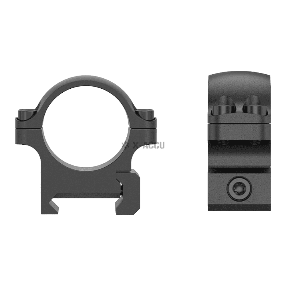 Низкие кольца для прицелов X-ACCU 25.4мм Weaver 0.75 дюйма Низкие кольца для прицелов X-ACCU 25.4мм Weaver 0.75 дюйма