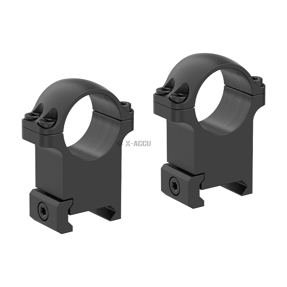 Кольца для прицелов X-ACCU 25.4мм Weaver 1.25 дюйма