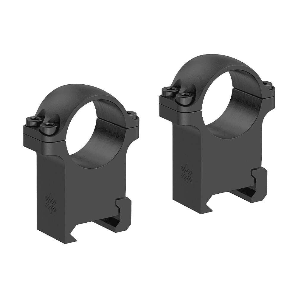 Кольца для прицелов X-ACCU 25.4мм Weaver 1.25 дюйма