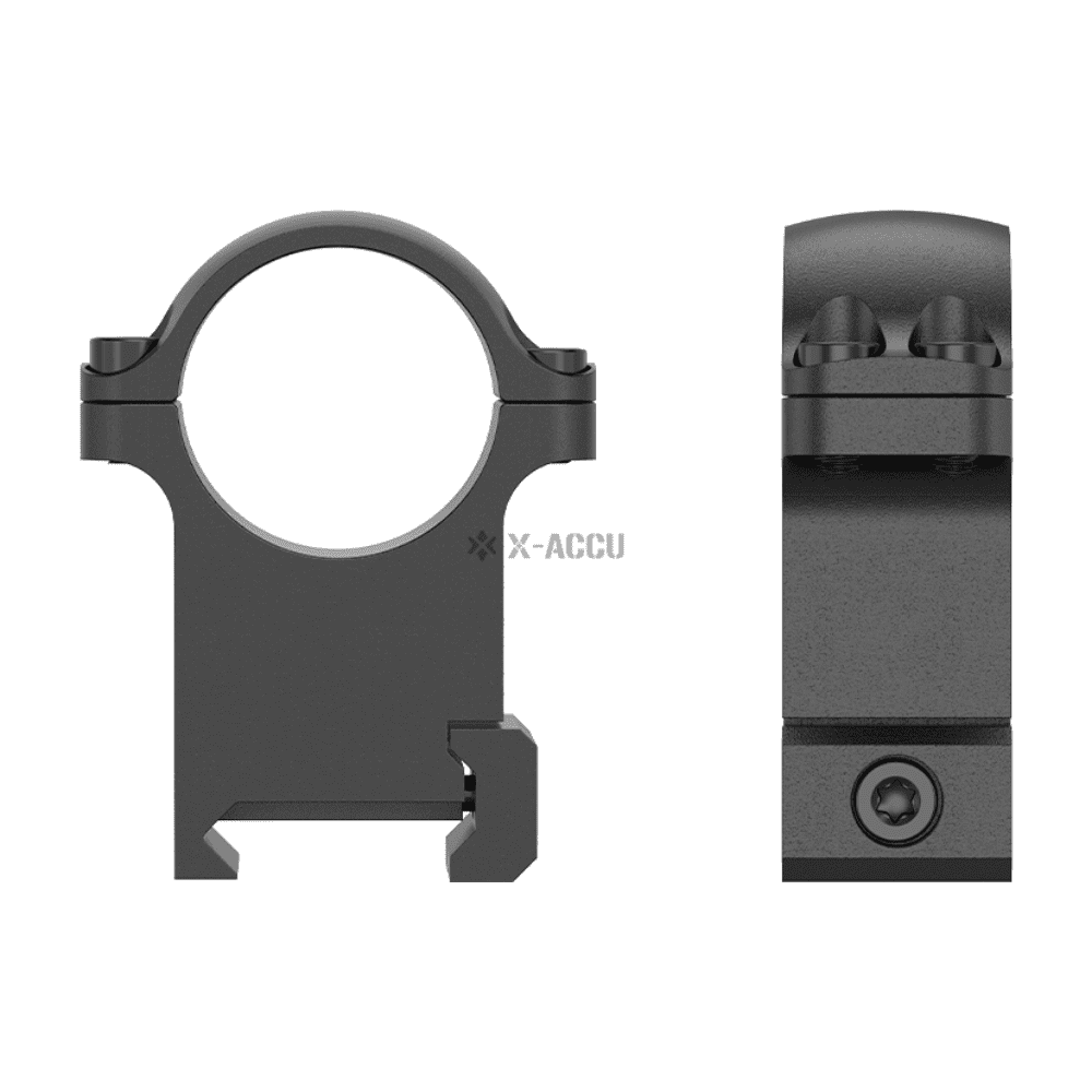 Кольца для прицелов X-ACCU 25.4мм Weaver 1.25 дюйма