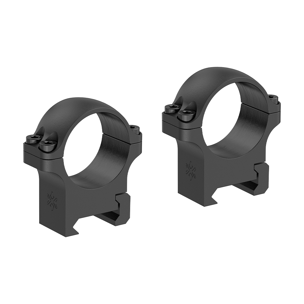 Крепление для прицелов 30mm STEEL Low Weaver Rings