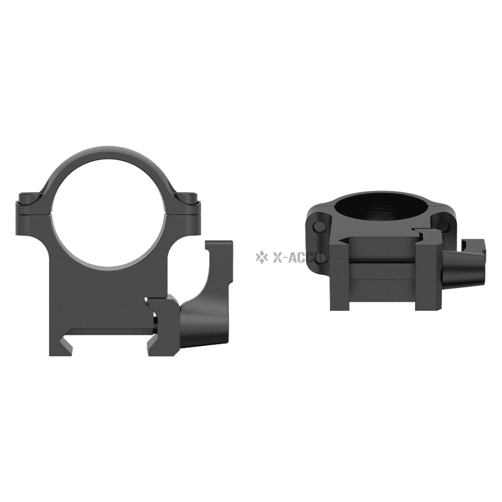 Быстросъёмные кольца для прицелов X-ACCU 25.4мм Weaver QD 1 дюйм Быстросъёмные кольца для прицелов X-ACCU 25.4мм Weaver QD 1 дюйм