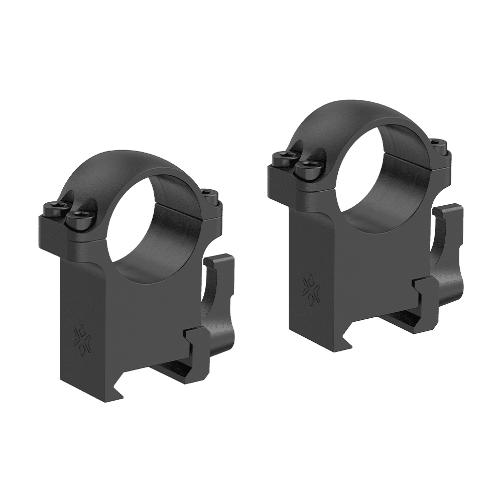 Быстросъёмные кольца для прицелов X-ACCU 25.4мм Weaver QD 1.25 дюйма
