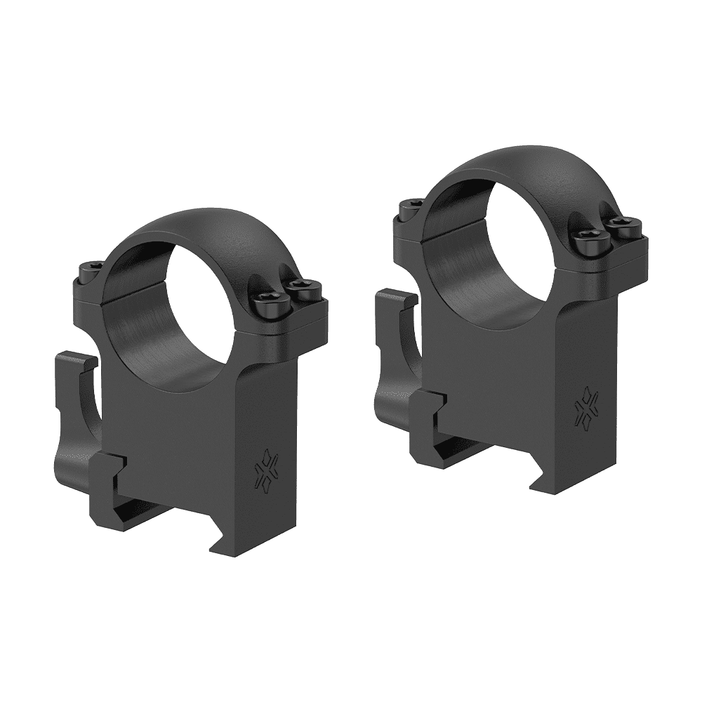 Быстросъёмные кольца для прицелов X-ACCU 25.4мм Weaver QD 1.25 дюйма