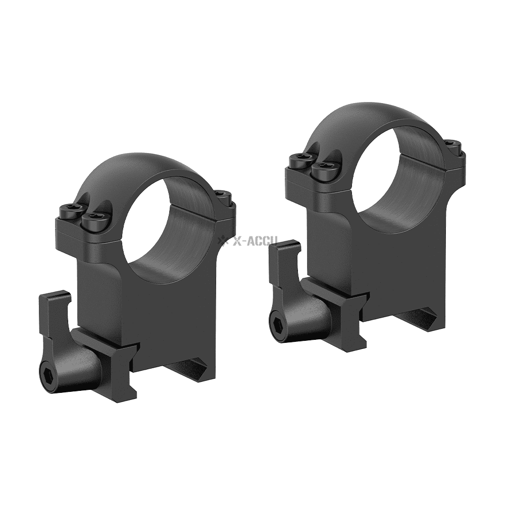 Быстросъёмные кольца для прицелов X-ACCU 25.4мм Weaver QD 1.25 дюйма