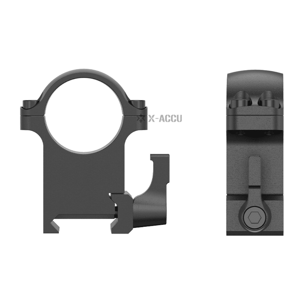 Быстросъёмные кольца для прицелов X-ACCU 25.4мм Weaver QD 1.25 дюйма