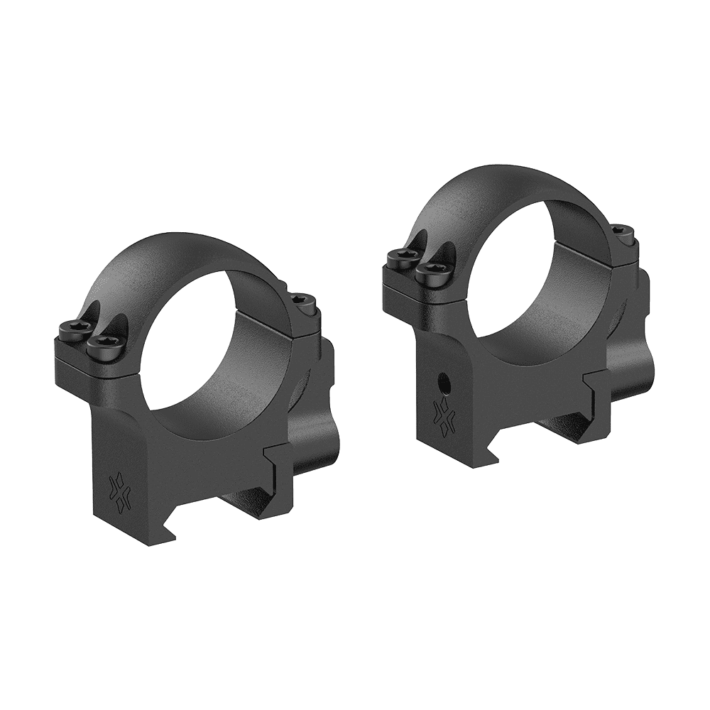 Быстросъёмные кольца для прицелов X-ACCU 30мм Weaver QD 1 дюйм