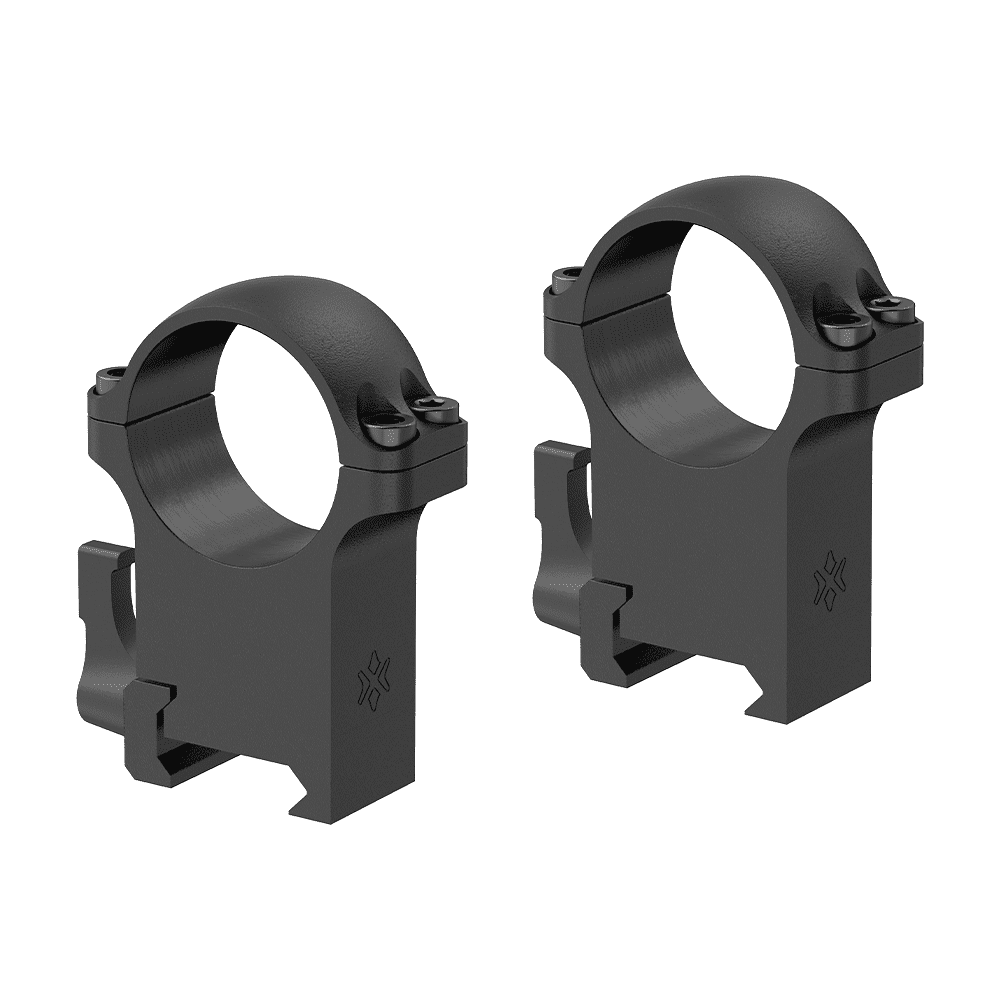 Быстросъёмные кольца для прицелов X-ACCU 30мм Weaver QD 1.5 дюйма