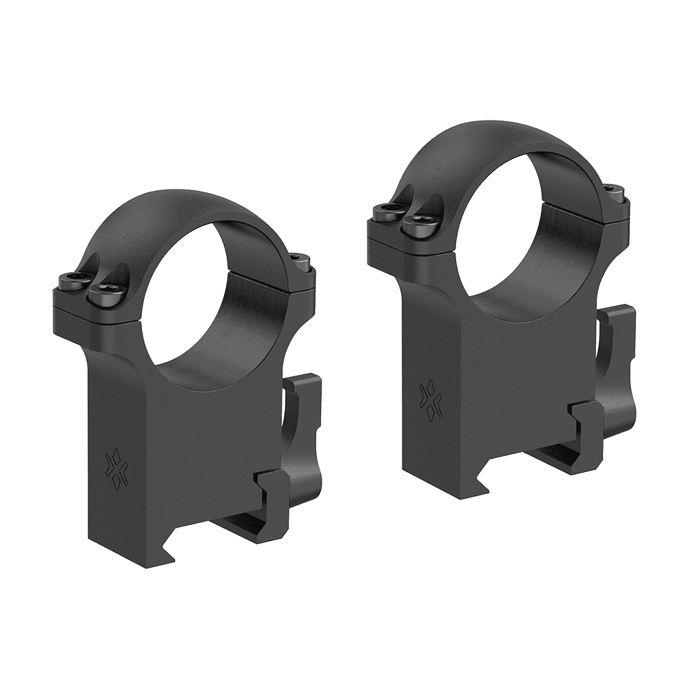 Быстросъёмные кольца для прицелов X-ACCU 30мм Weaver QD 1.5 дюйма