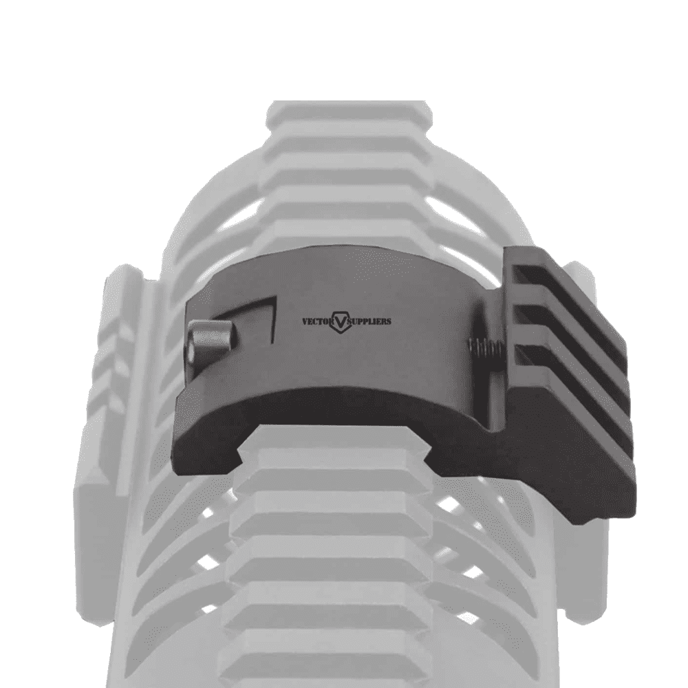 Низкопрофильный кронштейн Vector Optics на смещенную планку Picatinny