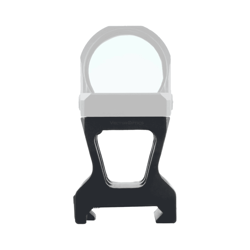 Кронштейн MOJ Red Dot для поднятого монтажа с возможностью совмещения нижней части прицельной сетки на 1/3 с планкой Picatinny