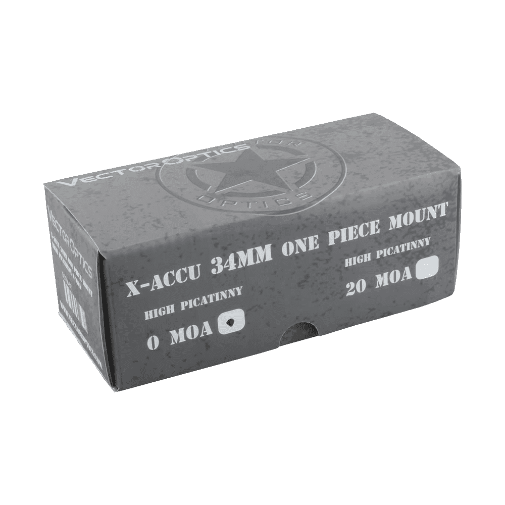 Моноблок с высоким профилем Vector Optics X-Accu 34мм