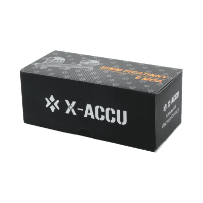 Крепление X-Accu 34мм Picatinny для среднего профиля