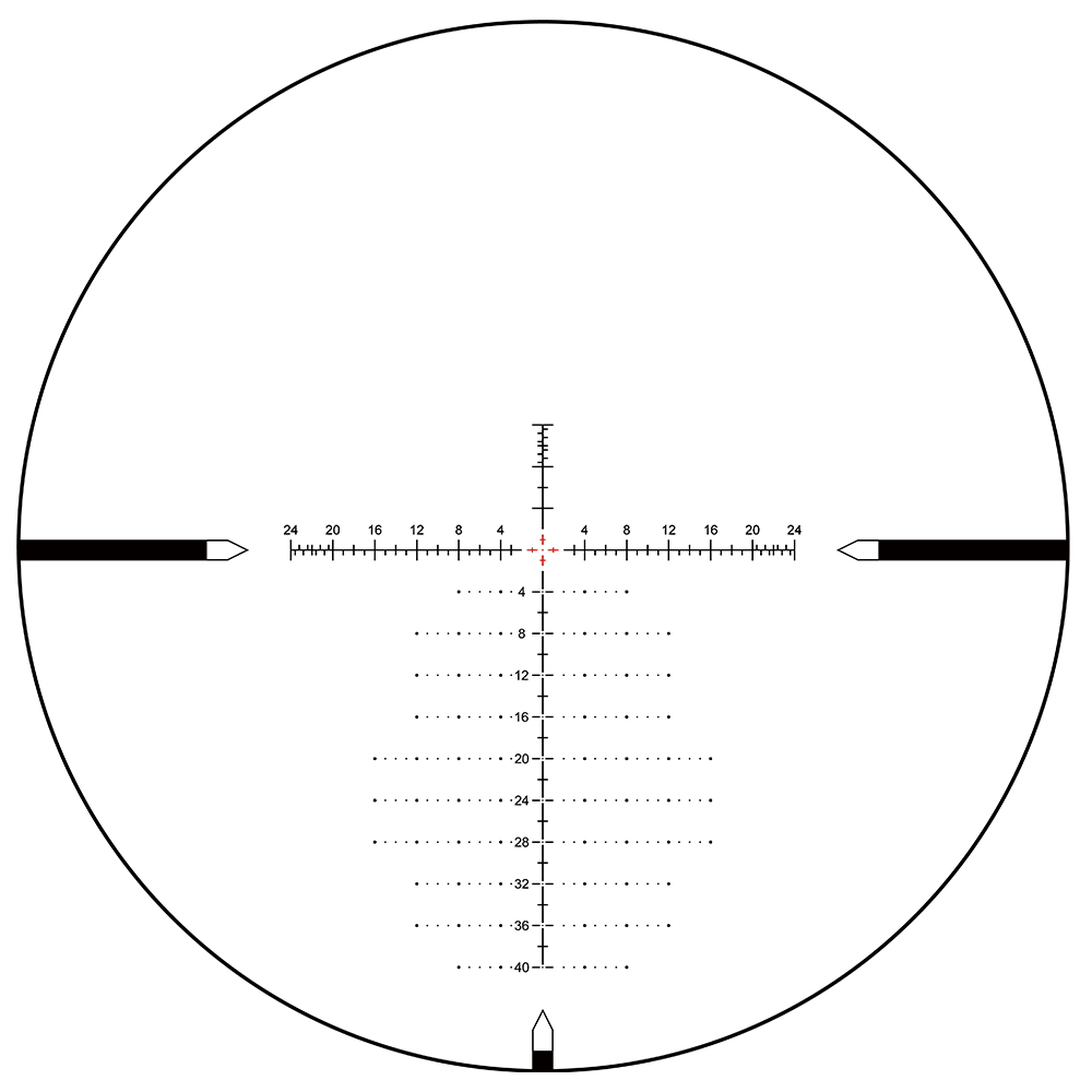 Оптический прицел Tauron 6-24x50 HD MIL FFP