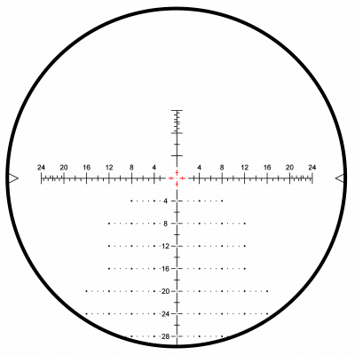 Оптический прицел Taurus 6-24x50 HD MOA FFP