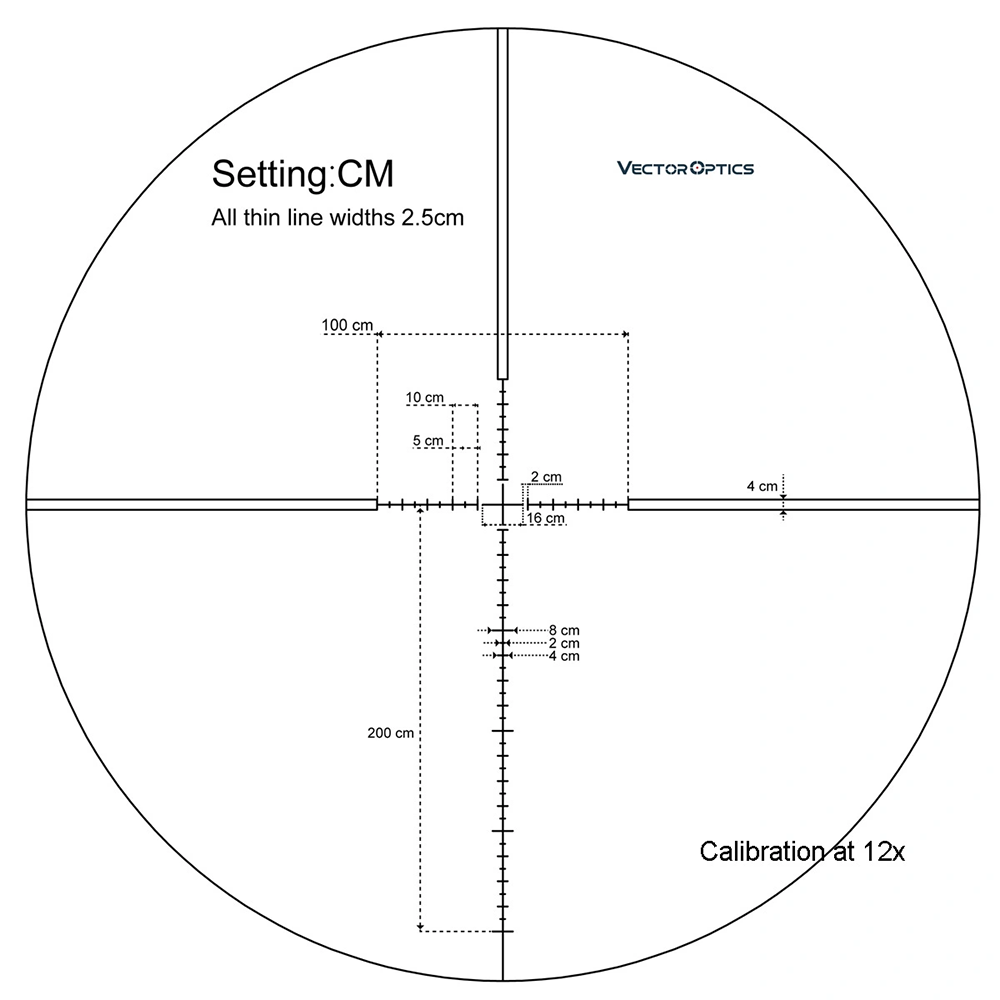 Оптический прицел Veyron 3-12x44 FFP