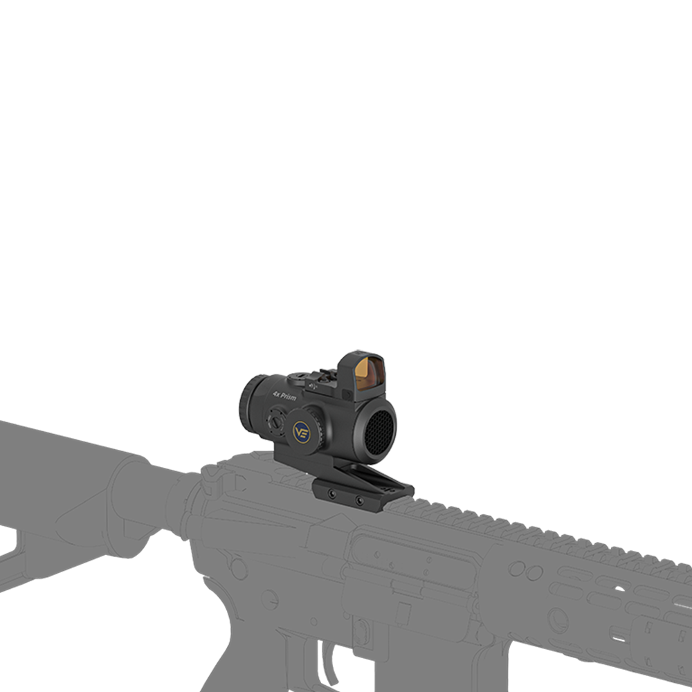 Набор призматического прицела и магнифера Frenzy 1x17x24/Paragon 4x24