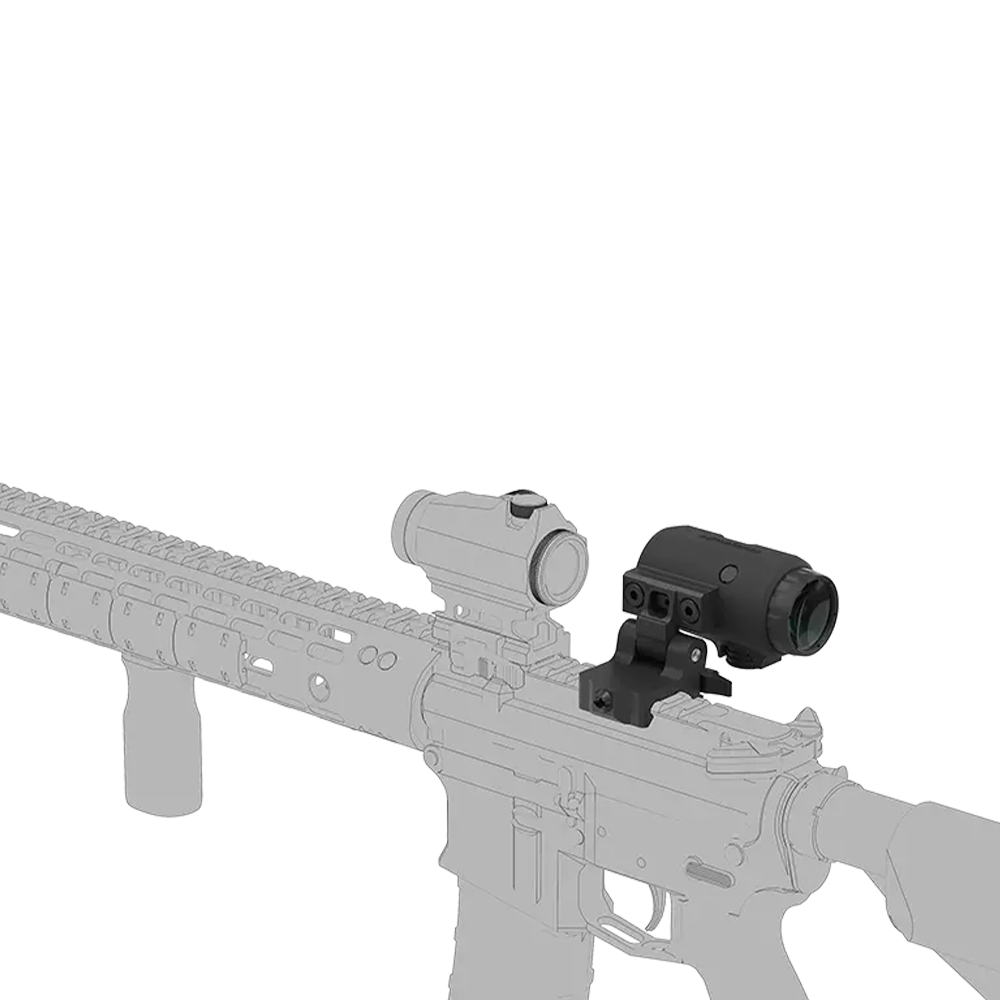 Магнифер Maverick-IV 3x22 Magnifier Mini с резиновым покрытием