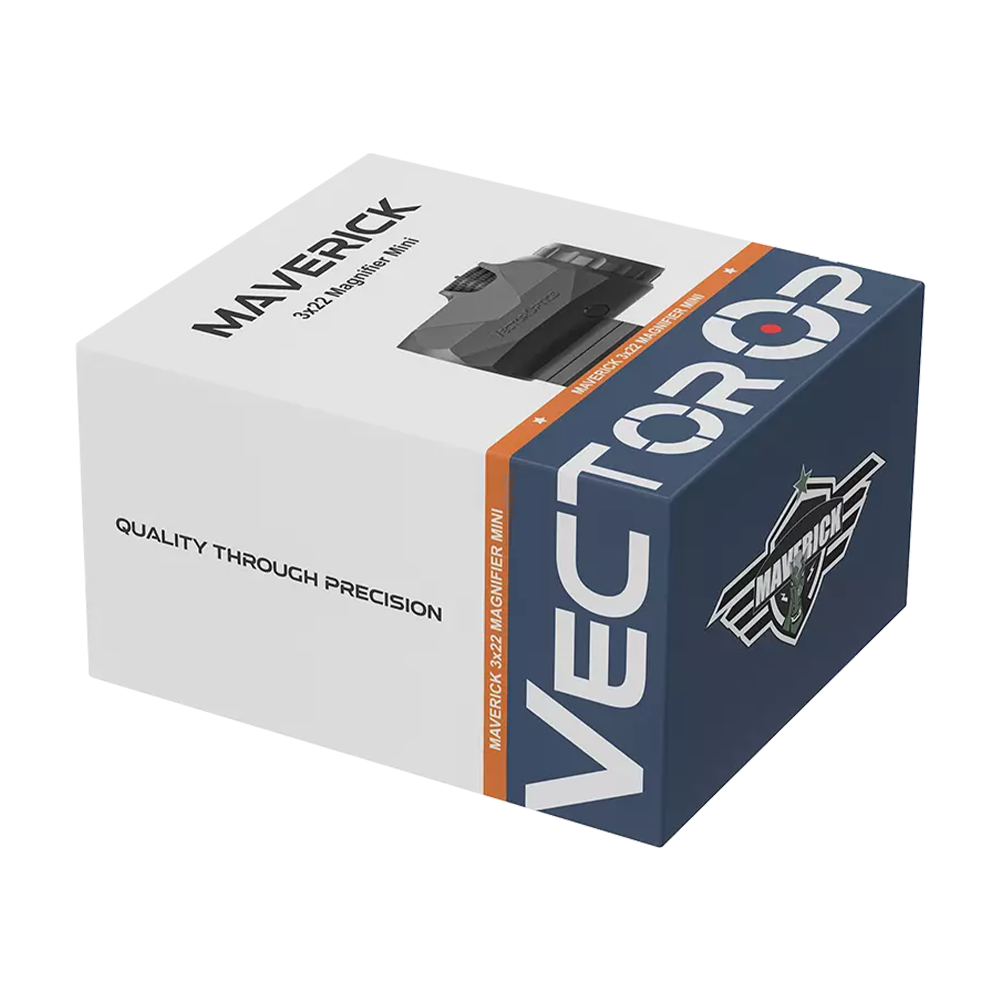 Магнифер Maverick-IV 3x22 Magnifier Mini с резиновым покрытием