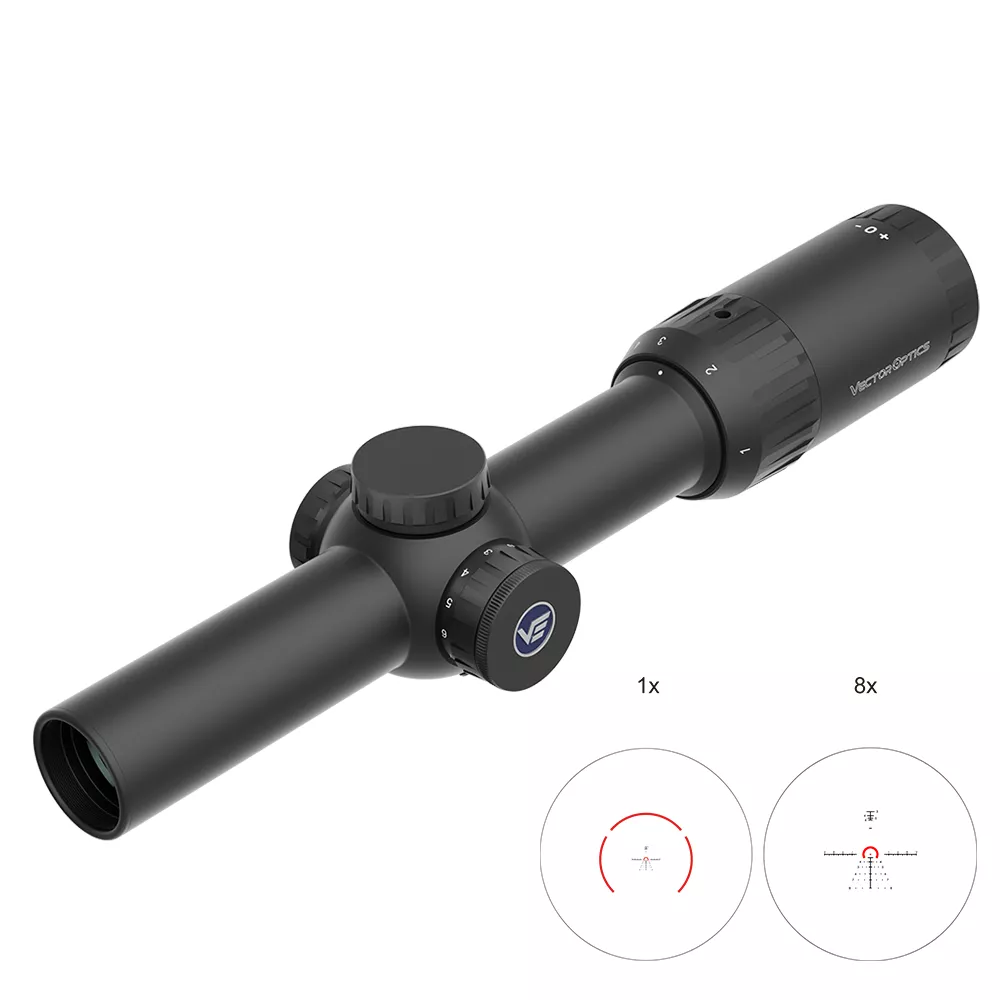 Оптический прицел для охоты Vector Optics Constantine 1-8x24 RAR FFP
