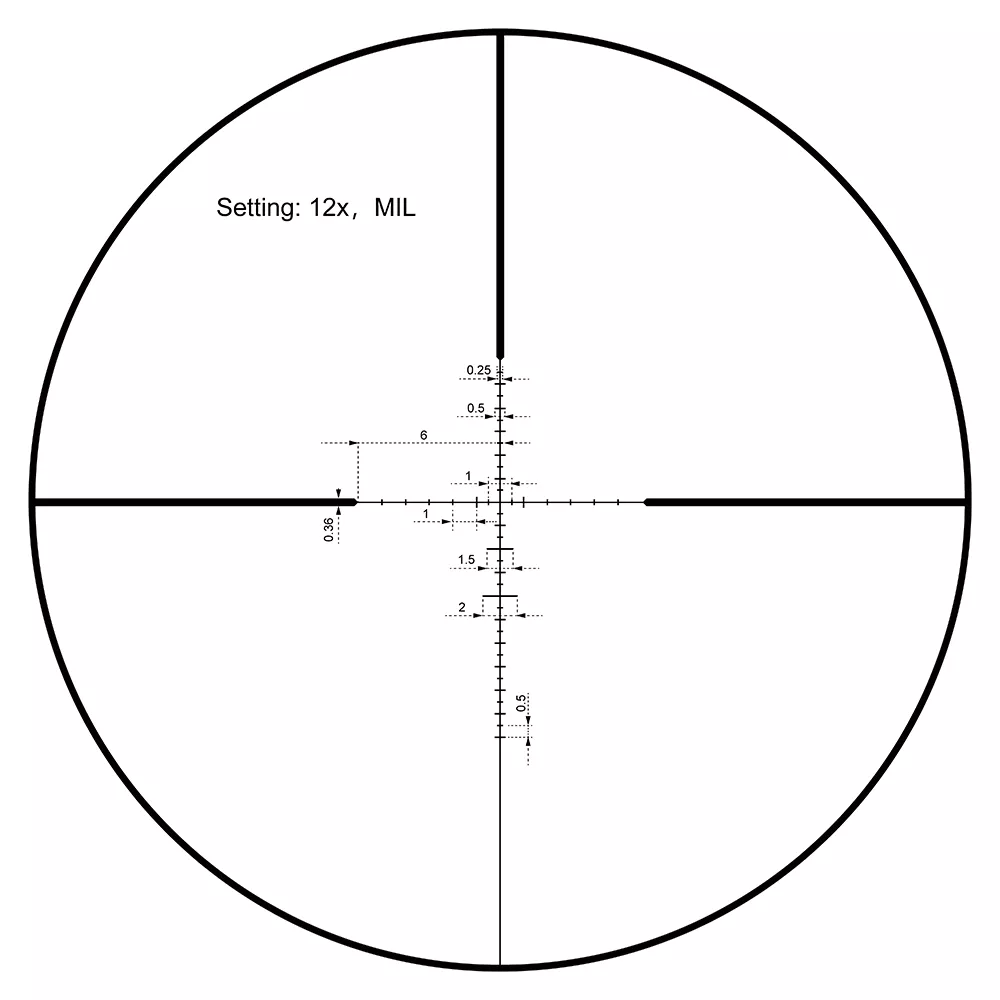 Оптический прицел VictOptics SOI 4-12X40 SFP