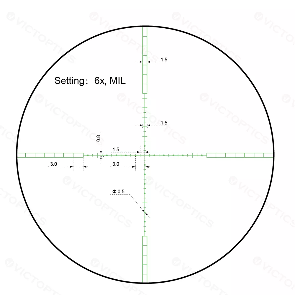 Оптический прицел VictOptics S4 1.5-6x28