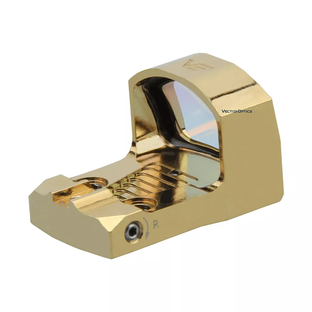 Коллиматорный прицел Vector Optics Frenzy-S 1x17x24 AUT Gold Plated