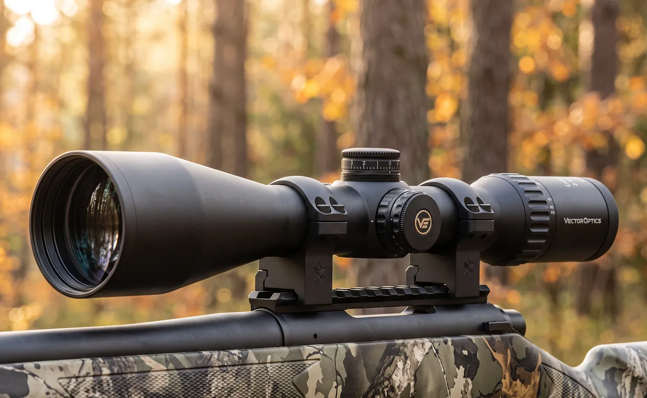 Оптический прицел Continental x6 2.5-15x56 BDC на карабине
