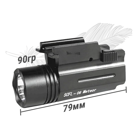 Малые габариты Meteor Pistol LED