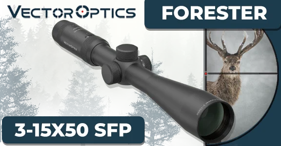 Vector Optics Forester 3-15x50 SFP